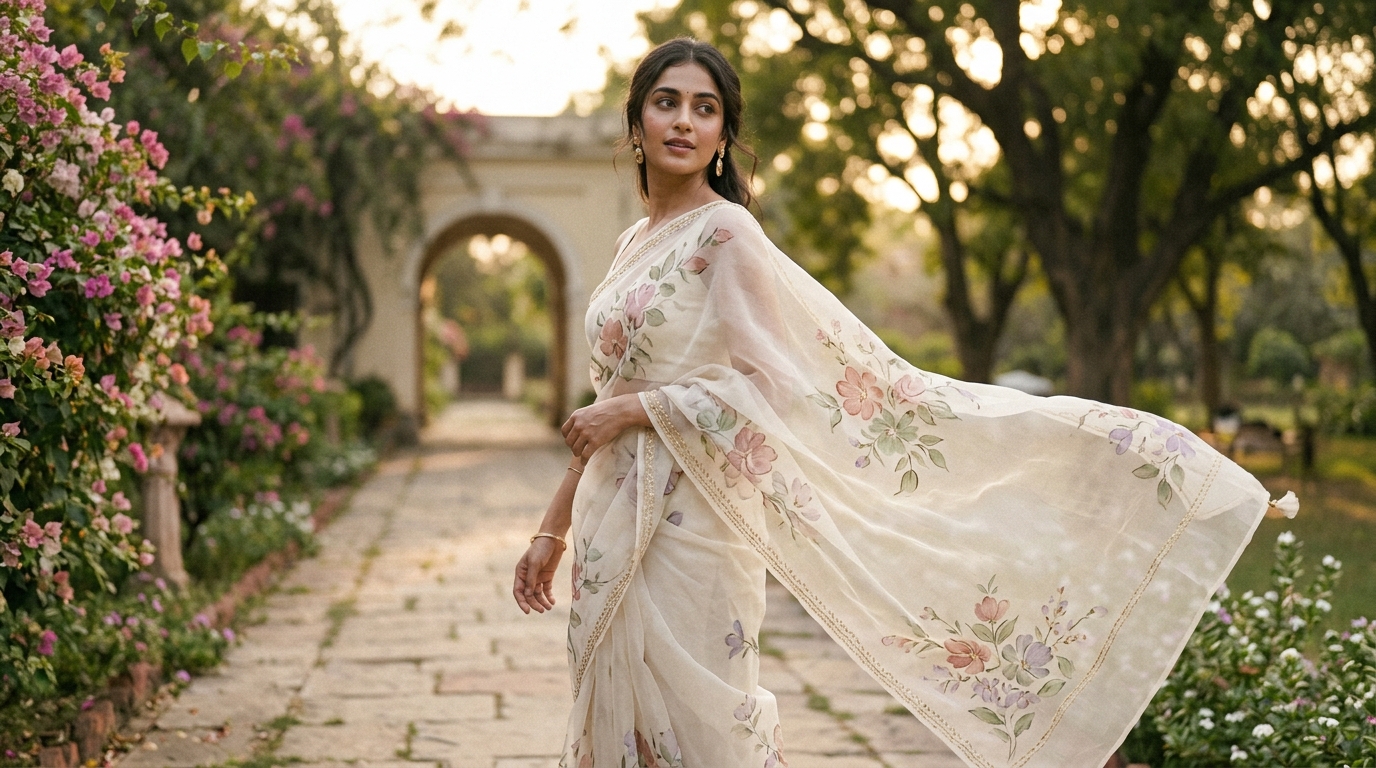 Organza Sarees